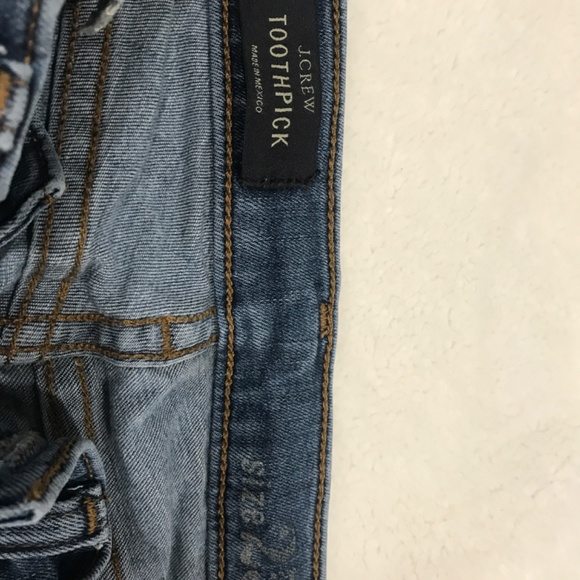 Skinny Toothpick J. Crew Jeans - Picture 3 of 4